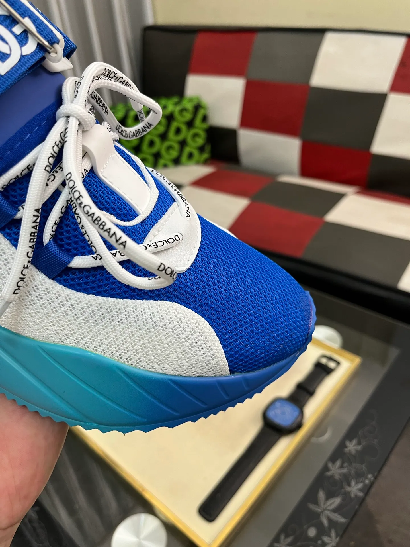 Men's shoes 💰540⌚️⌚️【DG～】Couple casual shoes 2025z cabinet simultaneous sale 🔶Size: 35-46#️⃣The upper is made of multi-material splicing ➕Mesh lining, comfortable and breathable, sole: original comfortable and wear-resistant outsole, ⚠️The real thing📱Photographed🎬The real thing is better📢📢📢